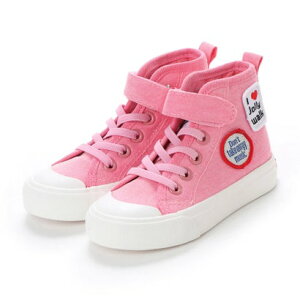 �W�����[�E�H�[�N Jolly Walk �q���p �L�b�Y �X�j�[�J�[ �n�C�J�b�g �L�����o�X�^�C�v JW807 �iPINK�j
