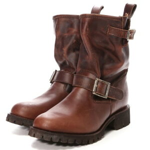 ヨースケ YOSUKE エンジニアブーツ (ダークブラウン)