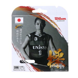 �E�B���\�� Wilson �o�h�~���g�� �X�g�����O CX66 BADMINTON STRING SET BK WR85000030