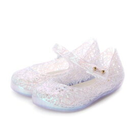 メリッサ melissa MINI MELISSA CAMPANA ZIG ZAG VI BB （HOLOGRAPHIC WHITE）