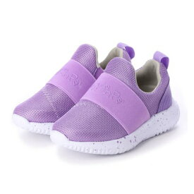 ケンケンパ KenKenPa 軽量 ナイロン メッシュ スリップオン スニーカー （ラベンダー）