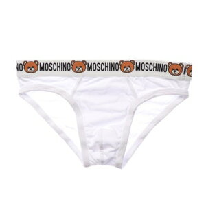 XL[m A_[EFA Moschino Underwear BRIEFyԕisiz iWHITEj