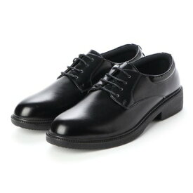 ウィルソン シューズ Wilson shoes ビジネスシューズ メンズ 軽量幅広 プレーントゥ ストレート 紳士靴 （BLACK）