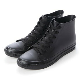 ブラッチャーノ BRACCIANO レインスニーカー メンズ ハイカットシューズ 防水雨靴（BLACK）