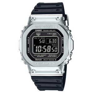 【G-SHOCK】フルメタルケース / 電波ソーラー / GMW-B5000-1JF (ブラック×シルバー)