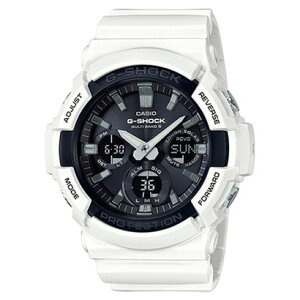 【G-SHOCK】ビックケース 電波ソーラー / GAW-100B-7AJF (ホワイト×ブラック)