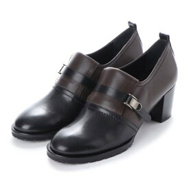 ヨーロッパコンフォートシューズ EU Comfort Shoes looky ヒールシューズ(5532) （ブラック/グレー）
