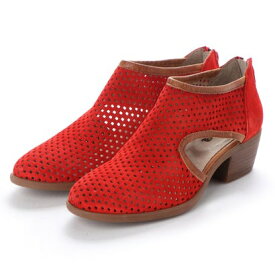 ヨーロッパコンフォートシューズ EU Comfort Shoes Casta パンチングパンプス(CT100500) （レッド）