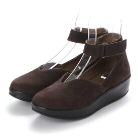 ヨーロッパコンフォートシューズ EU Comfort Shoes FLYLONDON サンダルパンプス（500.785） （ブラウン）