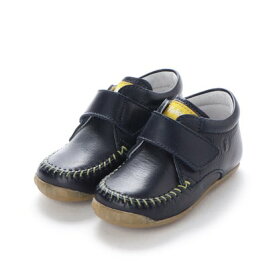 ヨーロッパコンフォートシューズ EU Comfort Shoes Naturino ベビーハイカットスニーカー （ネイビー）