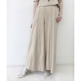 【an another angelus】サイド釦ワイドパンツ (フィント F i.n.t)（L/BEIGE）