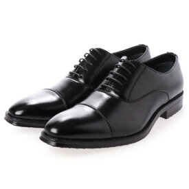 トウキョウブラザー TOKYO BROTHER メンズ ビジネスシューズ 紳士靴 ドレスシューズ 防滑 ストレートチップ 撥水加工 履き心地 （ブラック）