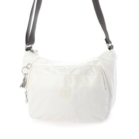 キプリング Kipling CAI （White Metallic） クロスボディバッグ