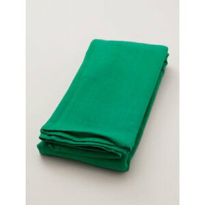 【チャイハネ】シンプルシーツ ダブルサイズ ダークグリーン