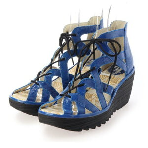 ���[���b�p�R���t�H�[�g�V���[�Y EU Comfort Shoes FLY LONDON �T���_�� �i�u���[�j