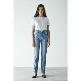 マウジー moussy PLAIN JEANS STRAIGHT SLIM （ライトブルー）