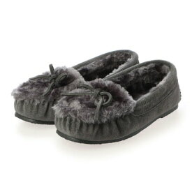 ミネトンカ MINNETONKA ファーモカシン kylah-slipper-40726-chr （CHARCOAL）