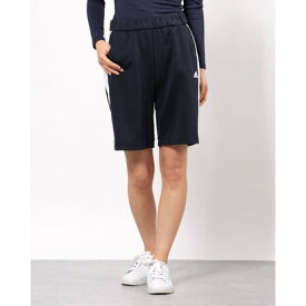 アディダス adidas レディース ジャージハーフパンツ WTEAMウォームアップSHORTS GM8753 （ネイビー）