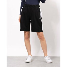 アディダス adidas レディース ジャージハーフパンツ WTEAMウォームアップSHORTS GM8754 （ブラック）