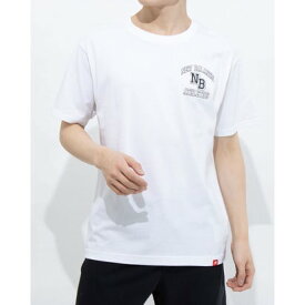 ニューバランス New Balance メンズ 半袖Tシャツ NB Athletics カレッジ Tシャツ AMT03517 AMT03517 （ホワイト）