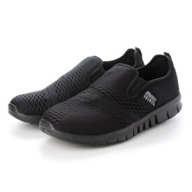 アーノルド パーマー フットウェアー Arnold Palmer FOOTWEAR スリッポンスニーカー メンズ 軽量シューズ （ALL BLACK）