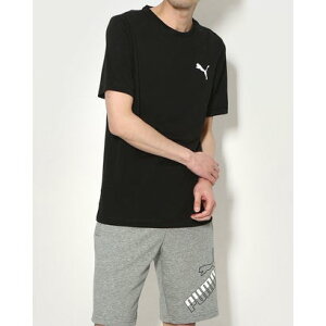 プーマ PUMA 半袖機能Tシャツ ACTIVE スモールロゴ Tシャツ 588866 (ブラック)