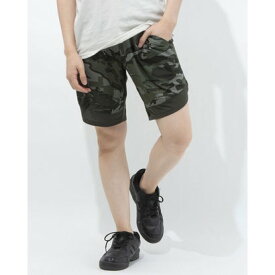 アンダーアーマー UNDER ARMOUR メンズ ジャージハーフパンツ UA Train Stretch Camo Sts 1361508 （カーキ）