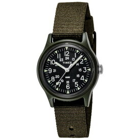 タイメックス TIMEX オリジナルキャンパー レディース 時計 TW2T33700 クォーツ ブラック ナイロン （ブラック）