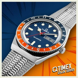 タイメックス TIMEX Q TIMEX メンズ 時計 TW2U61100 クォーツ ネイビー ステンレススチール （ネイビー）