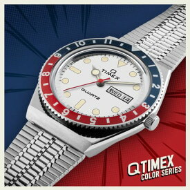 タイメックス TIMEX Q TIMEX メンズ 時計 TW2U61200 クォーツ ホワイト ステンレススチール （ホワイト）