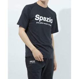 スパッツィオ SPAZIO メンズ サッカー/フットサル 半袖シャツ Spazioプラシャツ GE-0781 （ネイビー）