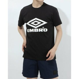 アンブロ UMBRO 半袖機能Tシャツ HE ビツグロゴTシヤツ ULURJA56 （ブラック）