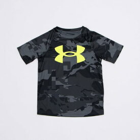 アンダーアーマー UNDER ARMOUR ジュニア 半袖機能Tシャツ UA Tech Big Logo Printed SS 1363278 （ブラック）