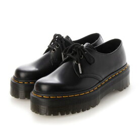 ドクターマーチン Dr.Martens レディース メンズ 厚底 3ホール シューズ QUAD 1461 25567001 (ブラック)