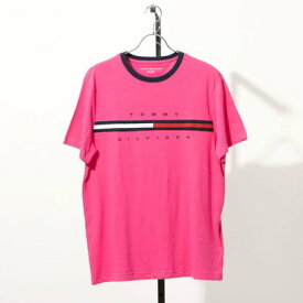 トミー ヒルフィガー TOMMY HILFIGER トミー ヒルフィガー ロゴ Tシャツ / TINO TEE （パープル）