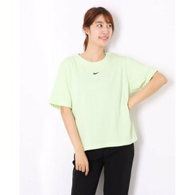 ナイキ NIKE レディース 半袖Tシャツ ナイキ ウィメンズ NSW エッセンシャル ボクシー LBR S/S Tシャツ DD1238303 （グリーン）