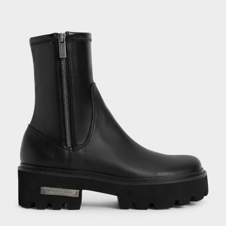 楽天市場】サイドジップ アンクルブーツ 【再入荷】（Black 