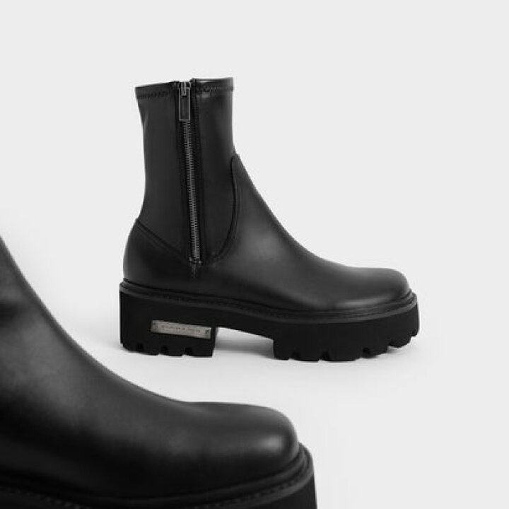 楽天市場】サイドジップ アンクルブーツ 【再入荷】（Black 