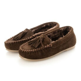 ミネトンカ MINNETONKA タッセルファーモカシン kay-tassel-40492-cho （CHOCOLATE）