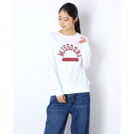 チャンピオン Champion レディース スウェットトレーナー CREW NECK SWEATSHIRT_ CW-U026 （ホワイト）