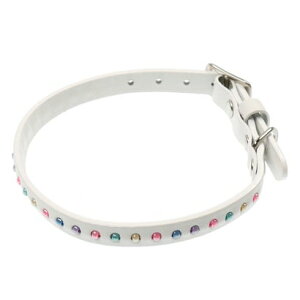 バーディ BIRDIE パールビーズカラー 25 小型犬・猫用革首輪【返品不可商品】 (ホワイト)