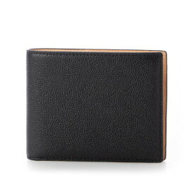ミラグロ MILAGRO MILAGRO 英国C. F. Stead社製レザー・二つ折り財布(小銭入れ付き) （ブラック）