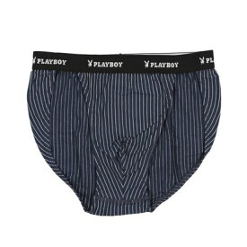 プレイボーイ PLAYBOY TCベアテンピンストライプスーパービキニ【返品不可商品】 （ネイビー）