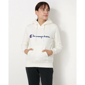 チャンピオン Champion レディース スウェットパーカー HOODED SWEATSHIRT_ CW-U108 （ホワイト）