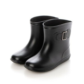 ケンケンパ KenKenPa KP-037 ショート丈レインブーツ 長靴 （ブラック）
