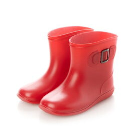 ケンケンパ KenKenPa KP-037 ショート丈レインブーツ 長靴 （レッド）