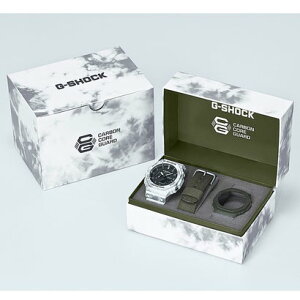 �yG-SHOCK�zGRUNGE SNOW CAMOUFLAGE / GAE-2100GC-7AJR �i�z���C�g×�u���b�N�j