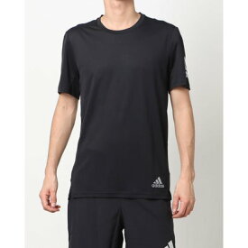 アディダス adidas メンズ 陸上/ランニング 半袖Tシャツ M RUN IT Tシャツ HB7470 （ブラック）