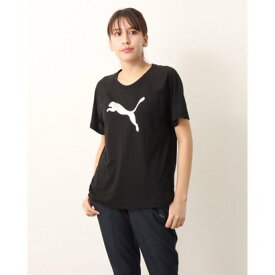 プーマ PUMA レディース 半袖機能Tシャツ EVOSTRIPE Tシャツ_ 849503 （ブラック）