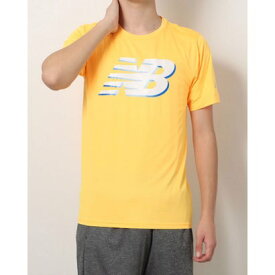 ニューバランス New Balance メンズ 陸上/ランニング 半袖Tシャツ プリンテッドグラフィック Tシャツ_ MT21225 （オレンジ）